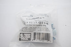 NEW Triton 51119 1'' 90D SINGLE ROD 5PK LOCHOOK PEGBOARD HOOK