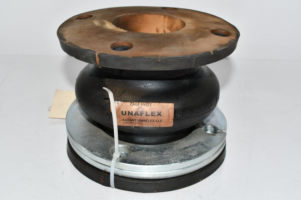 NEW UNAFLEX 6VLZ1 Rubber Expansion Pipe Coupling 3'' x 6'' Expansion J