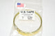 NEW US Tape 50021 Adhesive-Backed Bench Tape 1/2'' x 3m; L-R; m/cm Top, mm Bottom; Yellow Blade