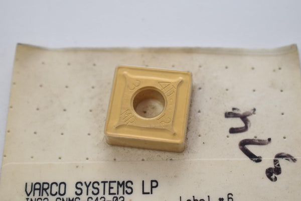 Varco Insert NEW Varco Systems SNMG643A-4T NL30 Grade Carbide Insert – VB Industrial ...