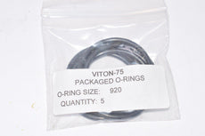 NEW Viton-75 Packaged O-RIngs O-Ring SIze: 920 QTY 5