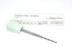 NEW Walter TITEX A6488tml1/16in Solid Carbide Drill TML Tinal 140 G6226026