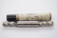 NEW Weldon COAA391-3 25/64'' Double End Mill Cutter HSCo 1/2'' SHK