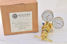 NEW Western Enterprises Brass RS-9-15 Compressed Gas Regulator