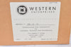 NEW Western Enterprises Brass RS-9-15 Compressed Gas Regulator