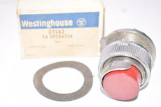 NEW Westinghouse 0T1A2 Push Button Operator, Red