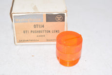NEW Westinghouse 0T1J4 0T1 Pushbutton Lens Amber For Indicating Light Switch