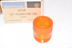 NEW Westinghouse 0T1J4 Push Button Lens - Amber