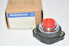 NEW Westinghouse 0T2C2 PUSHBUTTON FLUSH RED NO SHROUD Switch