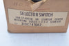 NEW Westinghouse 315C747G02 Selector Switch Size 0-4 Starter