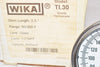 NEW WIKA TI.30 Bimetal Thermometer Stem Length: 2.5'' Range: 500/300 F Glass Lens