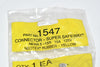 NEW Woodhead #1547 Female Connector 15 Amp 125 Volt 5-15R Super Safeway Yellow