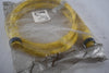 NEW Woodhead 47224 10pin Male/female Pvc 6ft 600vac Cordset Cable