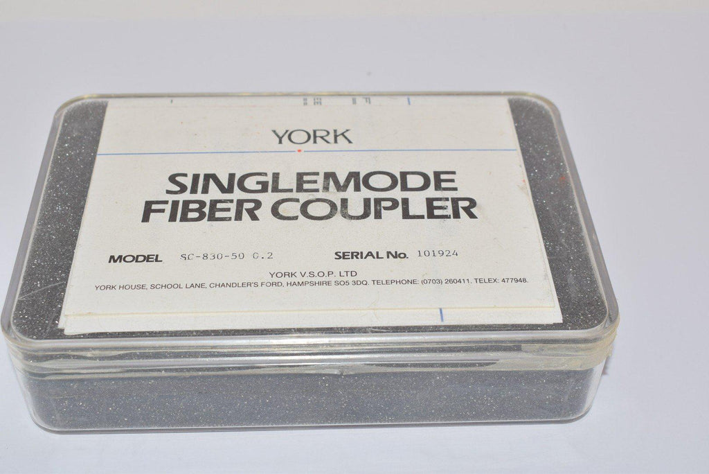 NEW York Singlemode Fiber Coupler SC-830-50-0.2
