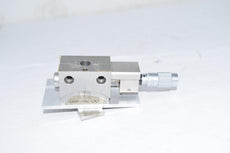 Newport SM-13 GONIOMETER Vernier Micrometer, 13 mm Travel, 9 lb. Load Capacity, 50.8 TPI 10 0 10