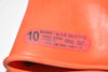 Novax D120 Class 00 Insulated Electrical Rubber Gloves 1000V AC Orange (Size 10)