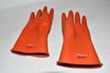 Novax D120 Class 00 Insulated Electrical Rubber Gloves 1000V AC Orange (Size 10)