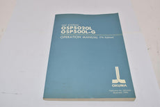 Okuma OSP5020L & 500L-G Control Operation Manual, 7nth Edition