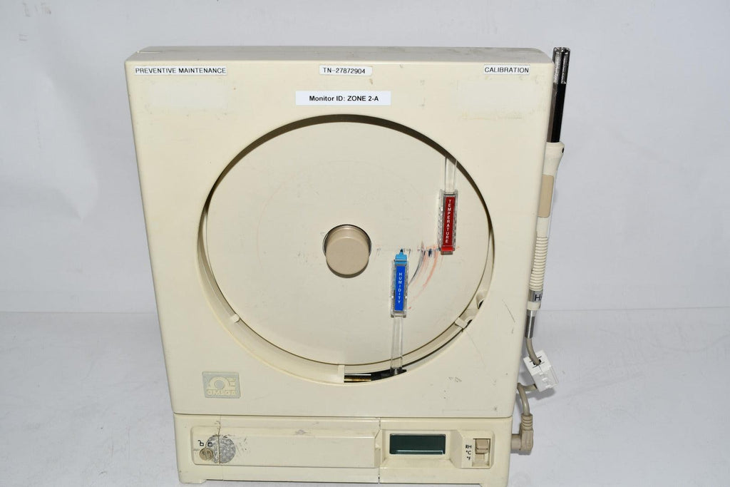 OMEGA CT485B Temperature and Humidity Chart Recorder White Missing Fro ...