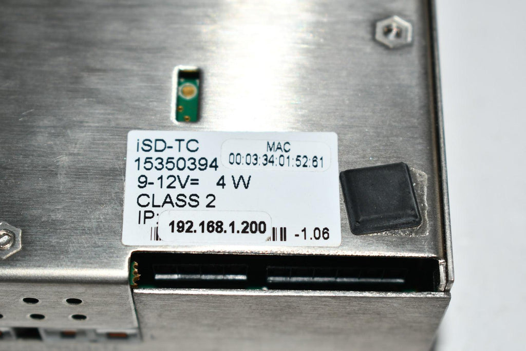 Omega ISD-TC Data Logger, Temperature Over the Internet 15350394 9-12V ...