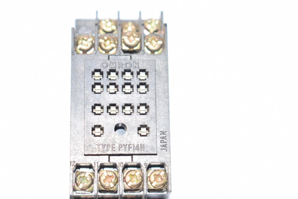 OMRON PYF14H Relay Base Socket 14-Pin – VB Industrial Supply