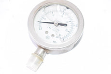 Pacific Scientific Stainless Steel Pressure Gauge 0-30 PSI 0-200 kPa