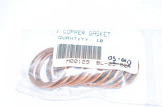 Pack of 10 NEW 1'' Copper Valve Gasket 05-01D