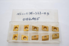 Pack of 10 NEW CDE-323-03 0102A05 Carbide Inserts Indexable