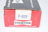Pack of 10 NEW Champion Spark Plugs F-83Y
