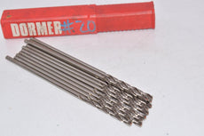 Pack of 10 NEW Dormer A243 #20 HSS Aircraft Drills Extra Long