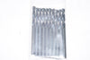 Pack of 10 NEW HSS Drill Bits Set Size: 9/64'' Standard Point