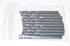Pack of 10 NEW HSS Standard Point Size: 11/64'' Drill Bits Set