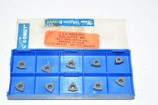 Pack of 10 NEW Komet W29 18010.0404 Grade P40 Carbide Inserts Indexable Tool