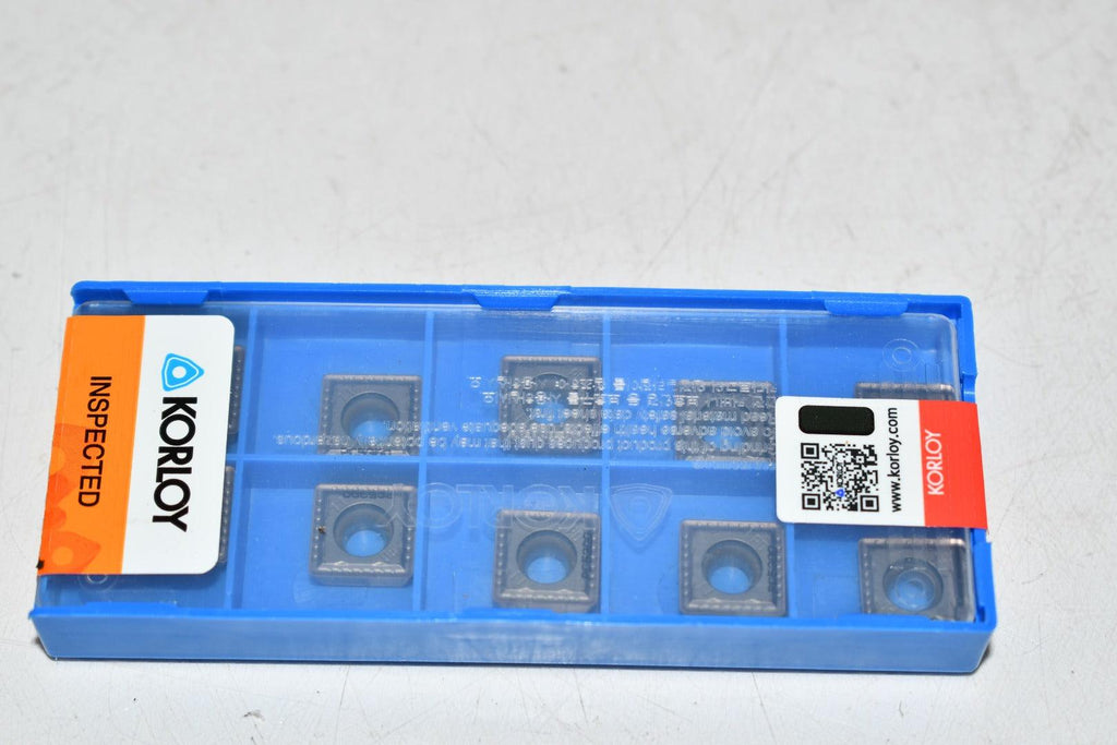Pack of 10 NEW Korloy SPMT11T308PD PC5300 Carbide Inserts Indexable VB Industrial Supply