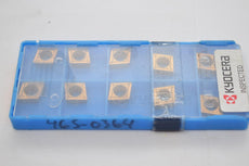 Pack of 10 NEW Kyocera CCMT09T302GK CA5525 Turning Insert Diamond 80�Carbide Insert
