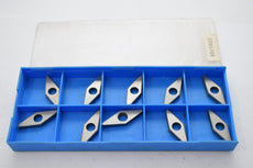 Pack of 10 NEW MV 1603 Carbide Inserts Indexable
