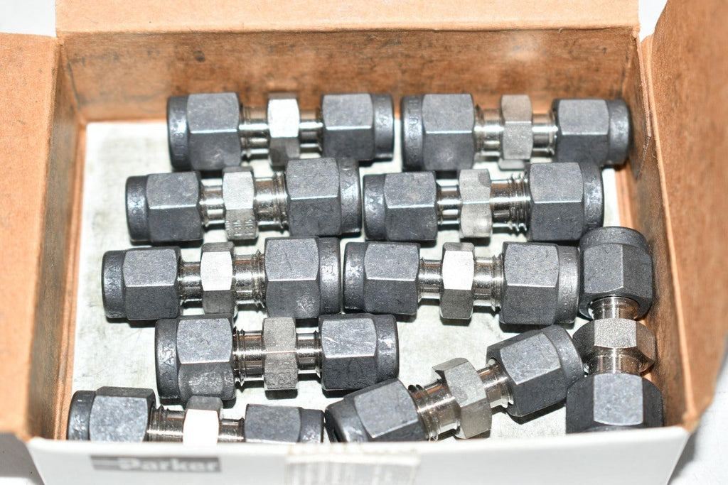 Pack of 10 NEW Parker 32 HBZSS CPI Reducing Union 3/16 1/8 Stainless