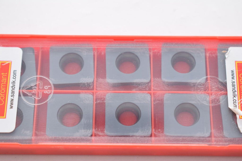 Pack of 10 NEW Sandvik R210-14 05 12M-PM S30T Carbide Inserts Milling ...