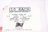 Pack of 10 NEW Seastrom 91435A060 Flat Kapton Washer Screw Size #4 .125'' ID x .312'' OD