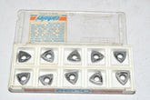 Pack of 10 NEW Seco Carboloy 218.19-125T-75AV P25 S25M Carbide Inserts Indexable
