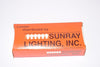 Pack of 10 NEW Sunray Lighting SR18V-C Miniature Lamps