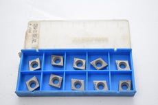Pack of 10 NEW Valenite CDEW-31.52.42L Grade VC28 Carbide Inserts Indexable