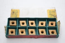 Pack of 10 NEW Walter CNMU120608-D57T WAP35 Grade Carbide Inserts