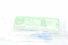 Pack of 10 NEW Xicon 281-1.0K-RC Metal Oxide Resistors 1.0Kohms 5% Tol