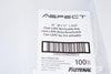 Pack of 100 NEW Fastenal 0660189 10''W x 12''L 4mil Clear LDPE Reclosable Bags