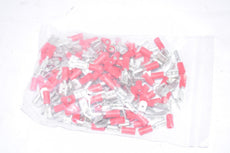 Pack of 100 NEW Multicomp PBDD1-250 Quick Disconnect Terminal, PBDD1, Female Piggyback Disconnect, 6.35mm x 0.81mm, 0.25'' x 0.032''