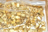 Pack of 100 NEW PARKER 1NU1-B 1/16'' A-LOK Brass Nut