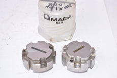 Pack of 2 Amada No. 8 Press Brake Punch Die Tooling, CNC Tooling