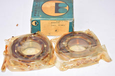 Pack of 2 NEW Barden 206H5D SG-1 R 28 L Angular Contact Ball Bearings