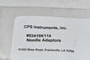 Pack of 2 NEW CPS Instruments 53415K114 Needle Adaptors